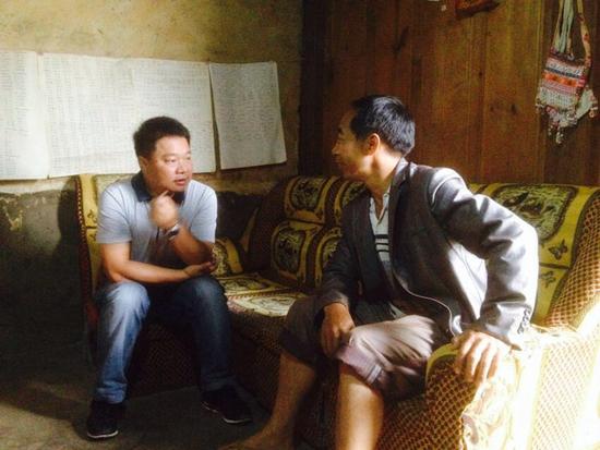龙陵县人民政府副县长赵兴灿深入平达乡黄连河村宣讲