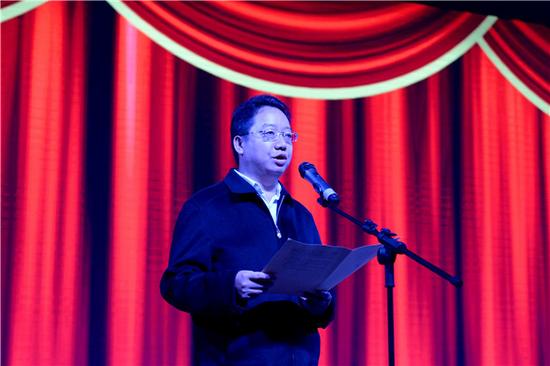 大方县委书记张瀚时致辞