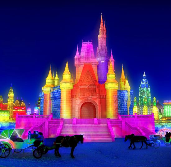 沈阳首届大型冰雪游乐王国