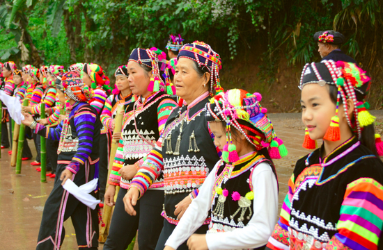 2016年三国哈尼历年在江城县曲水镇举行