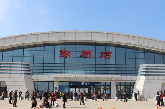 16日弥勒号列车首发打造弥勒旅游文化资源移动长廊