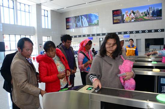 云桂高铁石林西站开通至今共发送旅客479万余人次