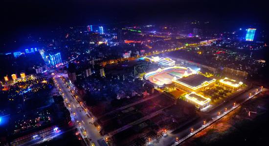 【献礼30周年县庆】这一波靖州夜景值得一看!