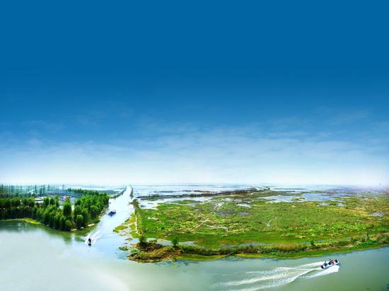 图片三:洪泽湖湿地公园(摘自网络)