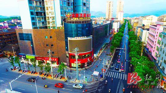 献礼靖州30周年县庆三十年城镇建设纪实