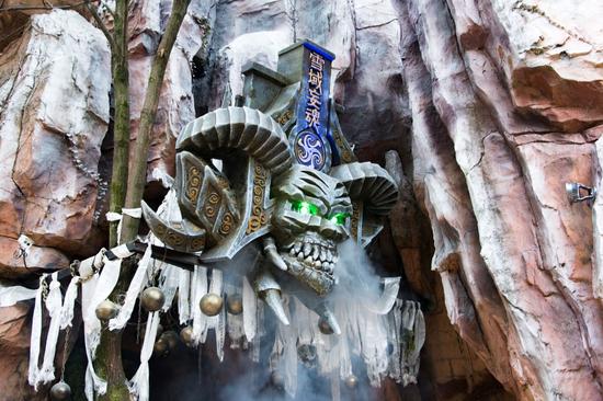 梦幻谷恐怖城入口