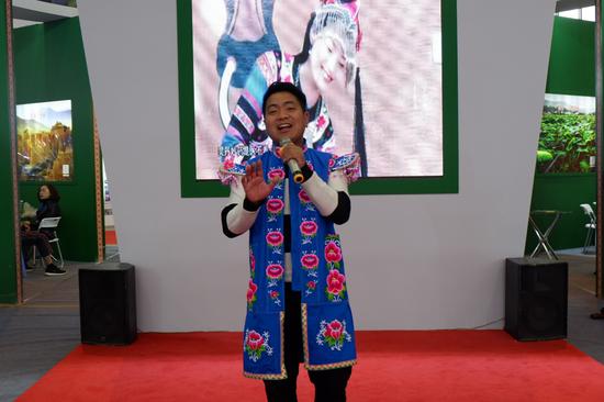2017旅交会专访楚雄州旅发委副主任肖燕畅谈中国彝乡新气象