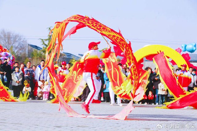 西安楼观：看社火逛大集，欢欢喜喜过大年