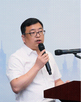 (▲通州区文化和旅游局党组书记、局长张华发言)