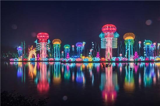欢乐谷奇幻灯光节·浪漫邂逅（图片来源于网络）