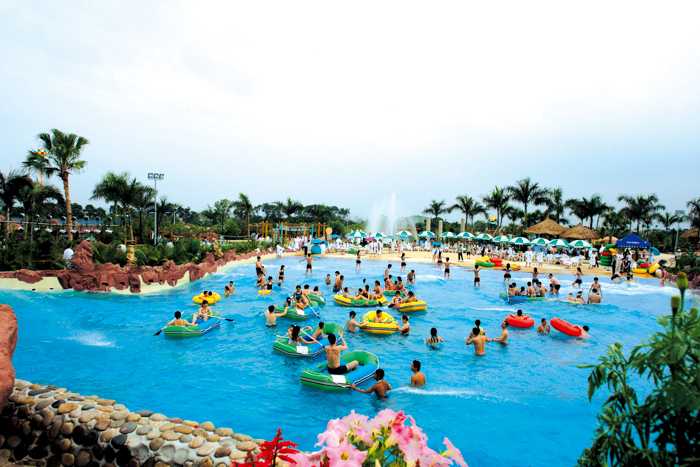 嘉和城温泉谷 供图:广西旅发委