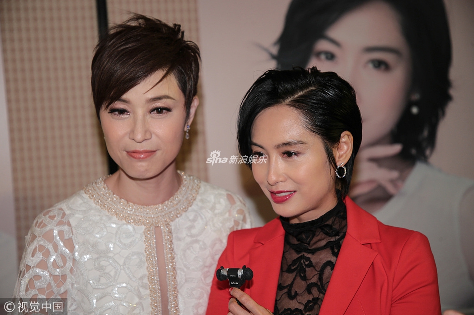 组图:朱茵陈法蓉重聚创业不邀蔡少芬? 港版小时代合影秀不老颜