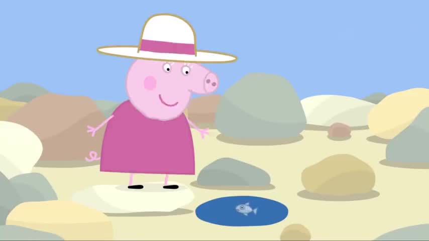 小猪佩奇:乔治现在也有伙伴,是只小兔子,两人都喜欢恐龙呢
