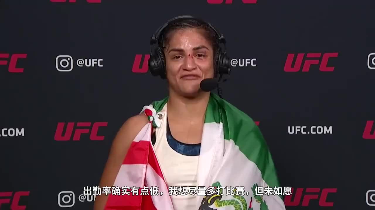 ufc拉斯维加斯4 称重对视:"钻石"轻松自若