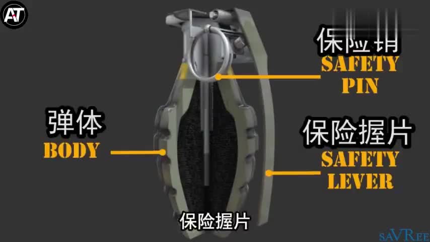 手榴弹在水下vs空气中,威力对比太明显,知道该往哪儿躲了吗?