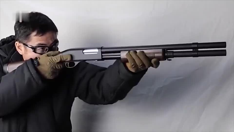 雷明顿m870霰弹枪,近战威力强劲,老外对它情有独钟!