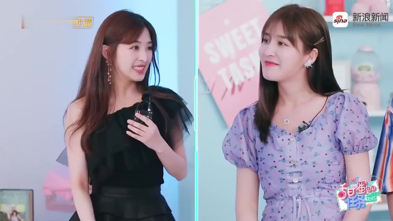 张含韵说孟佳是不会哭的孩子 但感觉她也是需要吃糖的