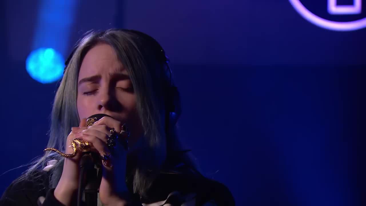 碧梨billie eilish最新现场表演「my future 」