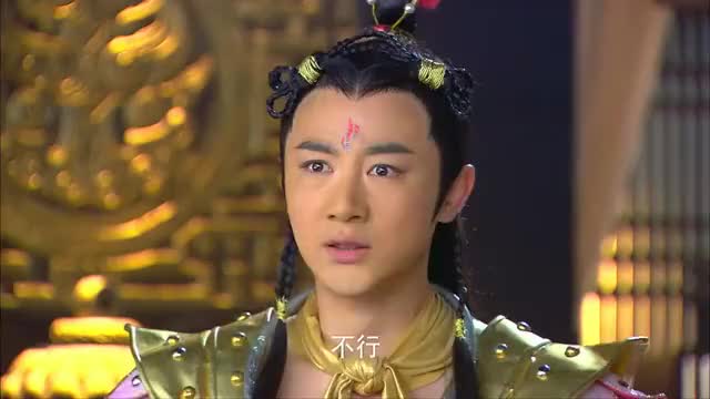 封神英雄榜:李靖被纣王所抓,哪吒踩着风火轮就走!