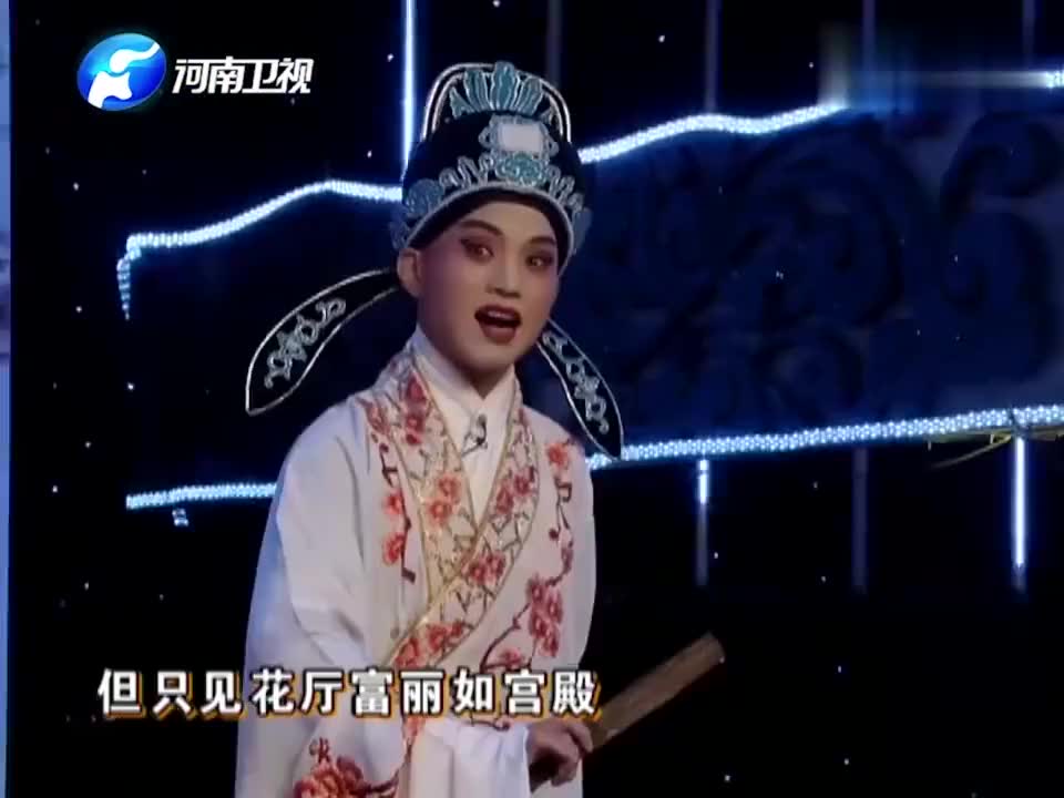 豫剧《风流才子》选段王希玲:但只见花厅富丽如宫殿丨梨园春