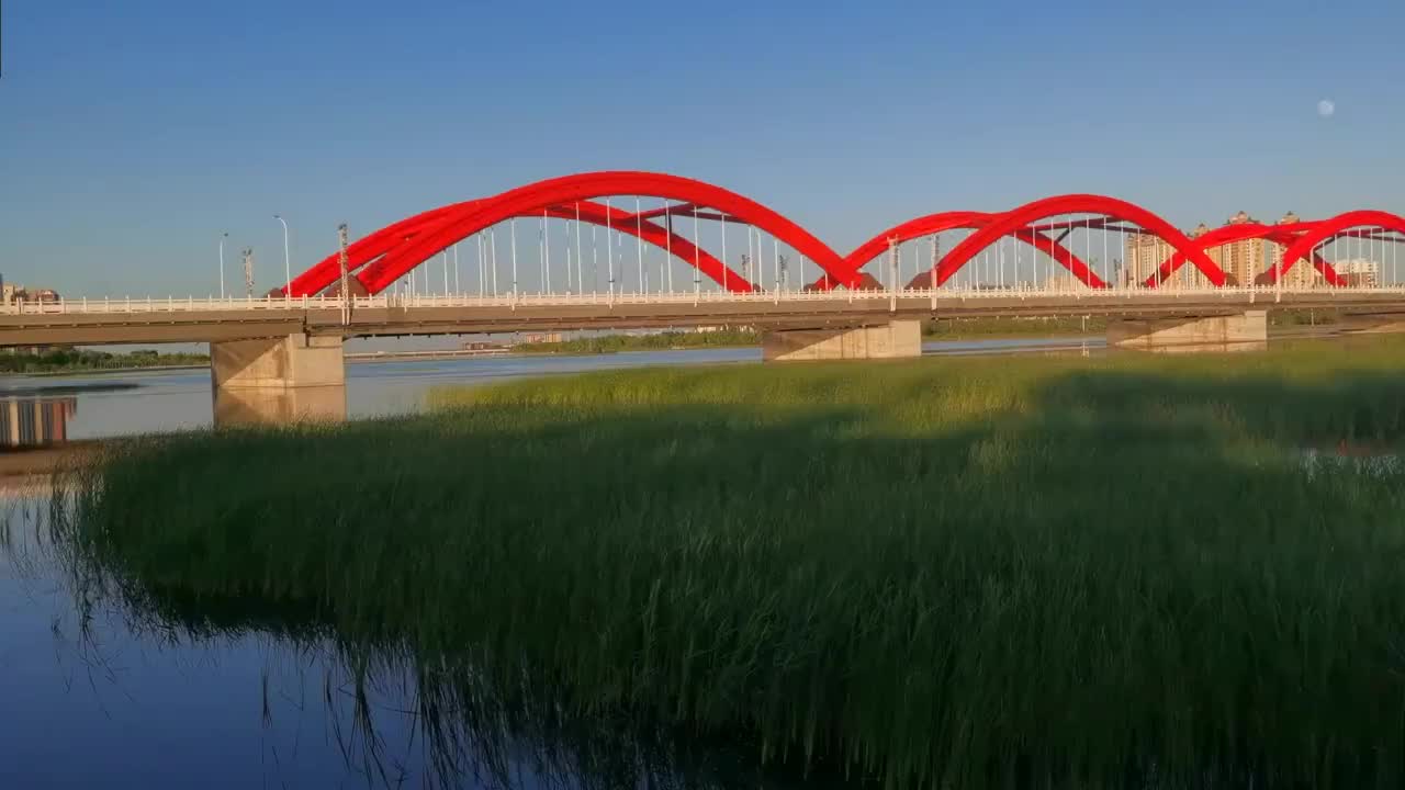 通辽市哲里木大桥,原创视频