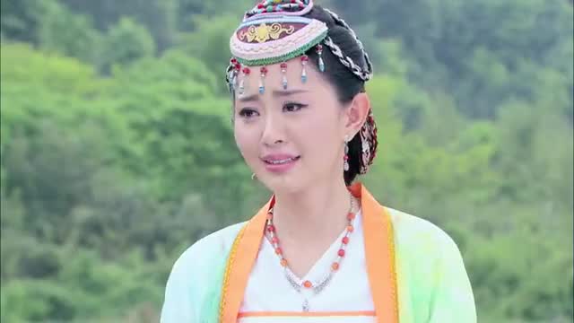 九环公主紧闭房门,不让薛刚进门,不料薛刚竟然想到这种方法