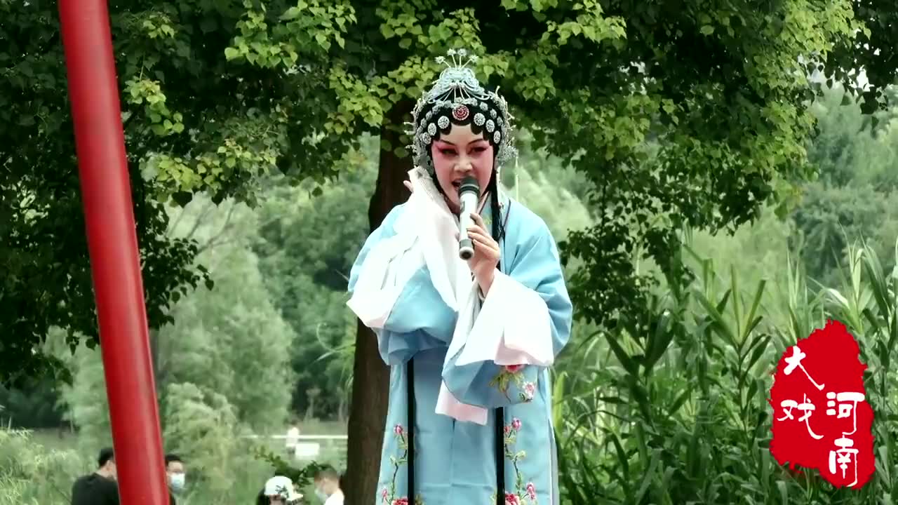 豫剧《桃花庵》选段,庵内上香,崔兰田精彩演绎