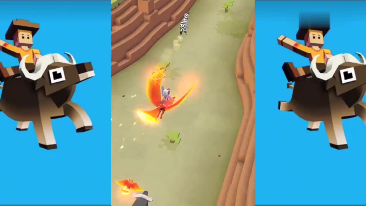 疯狂动物园 驯服最后一只翼龙"燃烧翼龙"