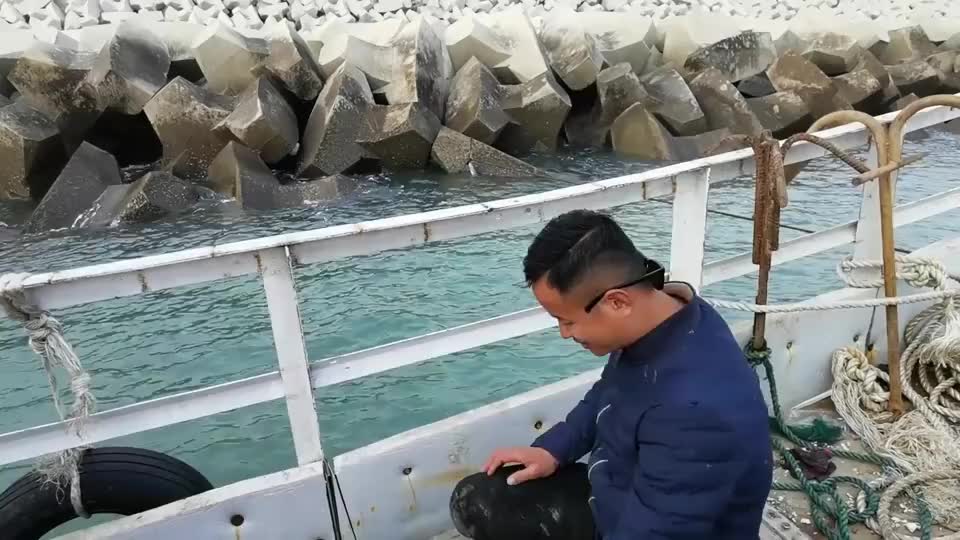 大梅赶海抓到多宝鱼,好大一条鱼在水里扑腾,可以卖个好价钱!