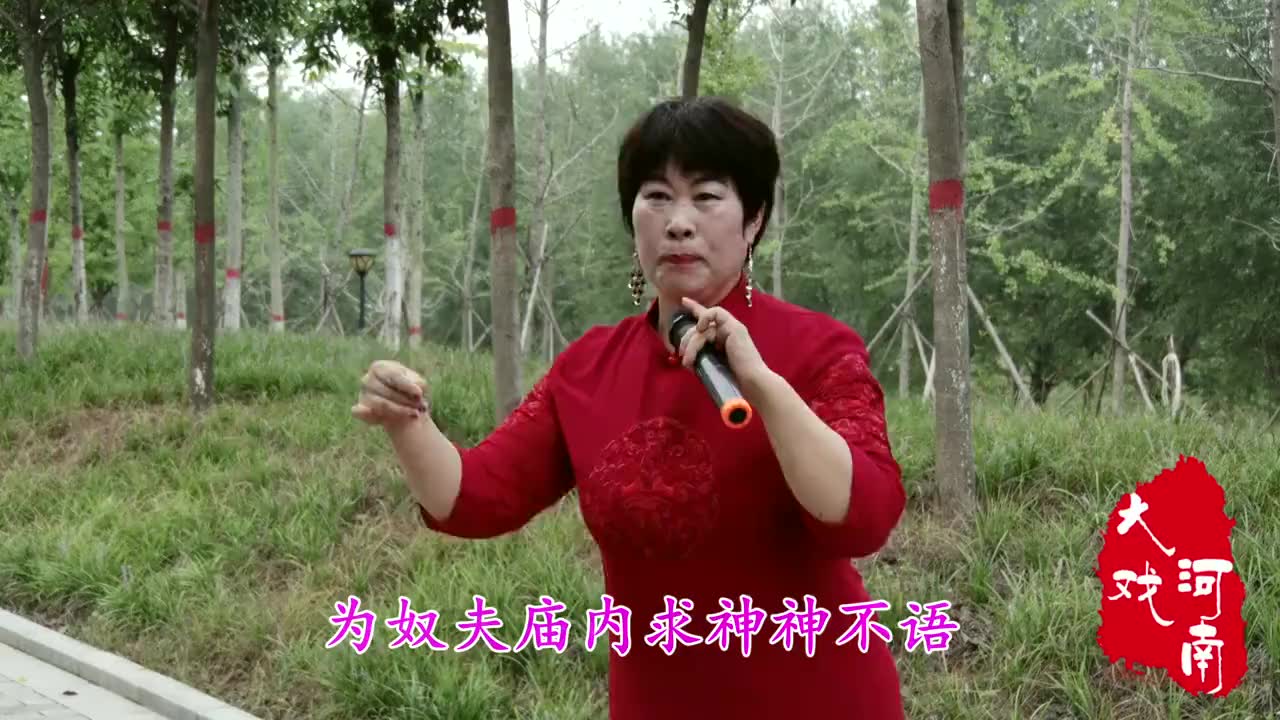 豫剧《桃花庵》选段,庵内上香,崔兰田精彩演绎