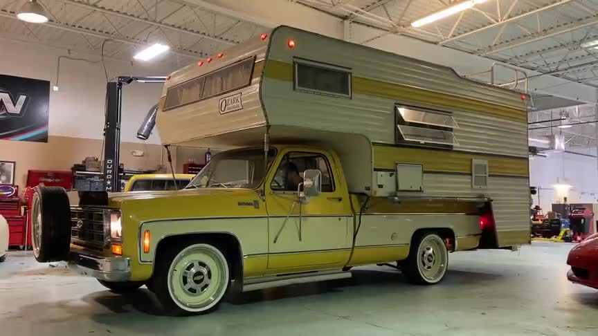 2008年款雪佛兰自行式房车,美式风格布局,整车配置很奢华!