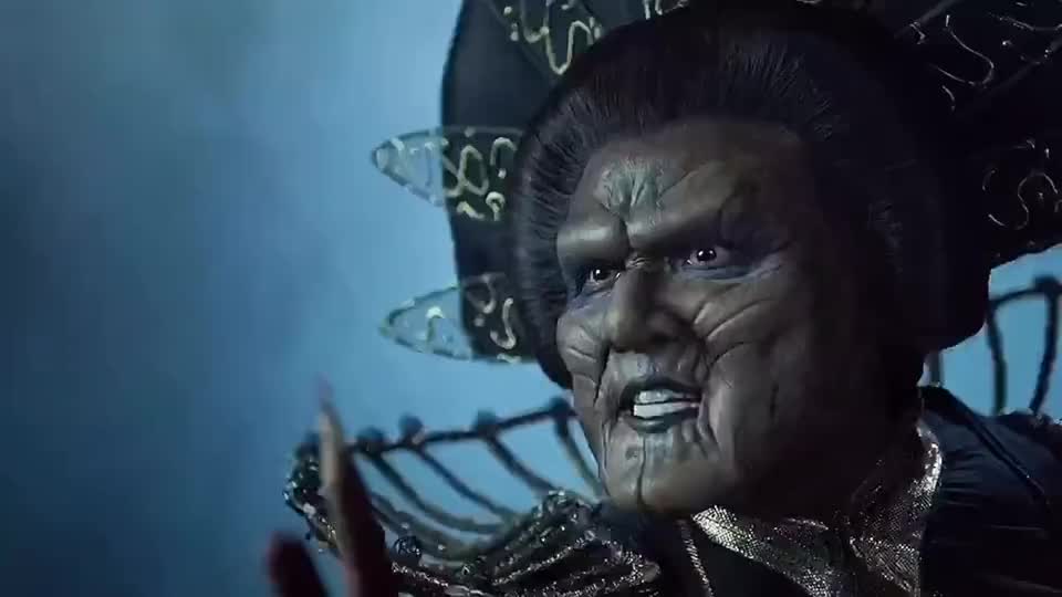 倩女幽魂人间情:当姥姥卸妆后,姥爷燕赤霞崩溃了!