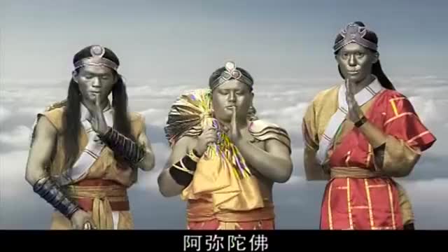 活佛济公:济公运送木头到寺庙,请来十八罗汉做苦力,这阵仗真大