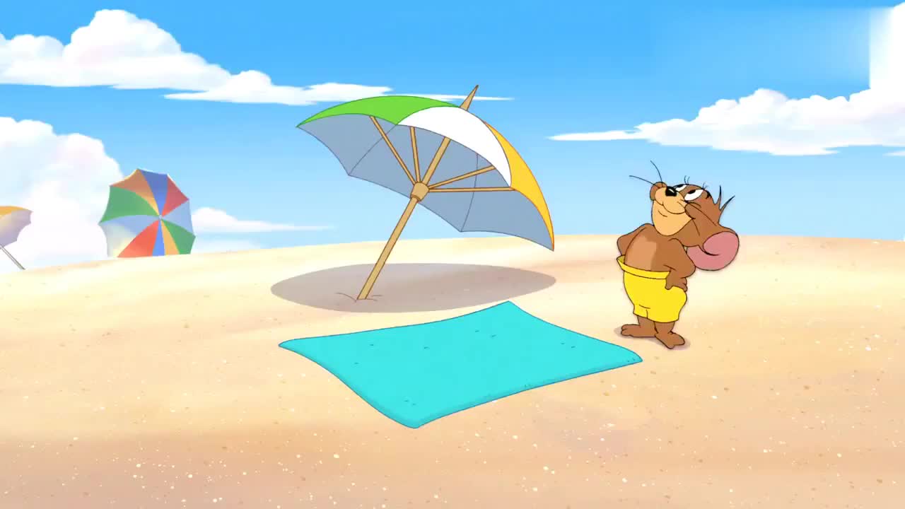 福西西模仿猫和老鼠的沙雕走姿