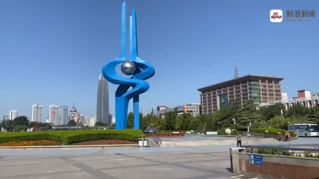 14天记录泉城广场泉标 爱我大济南 超美无滤镜实拍