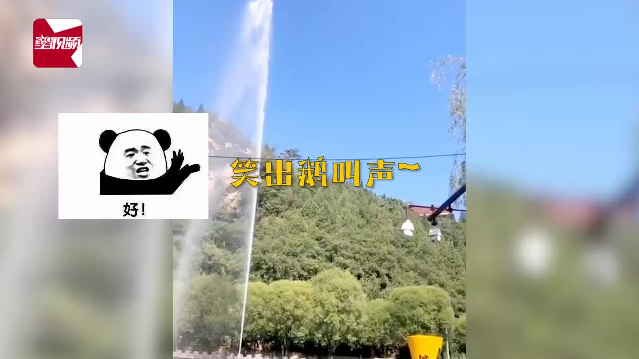 男子公园内玩"喊泉",朋友纷纷支招,下一秒听到声音瞬间闭嘴