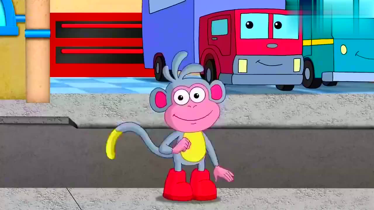 爱探险的朵拉:这次的探险,需要小地图自己,叔叔不会和他一起