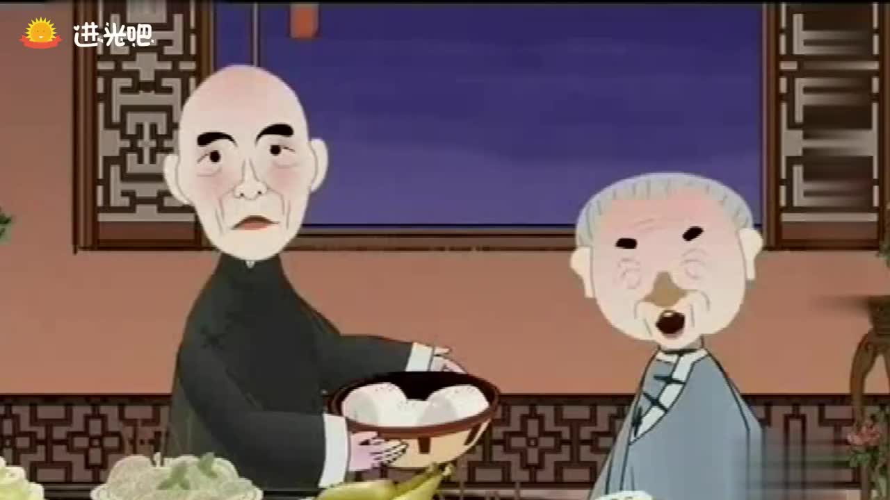 李伯清教你们抢饭口诀:手要端稳心莫慌,见势不对就先倒汤!