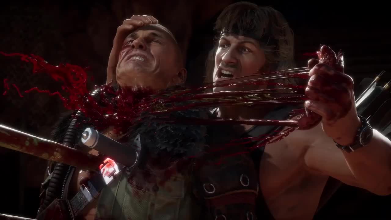 《真人快打11》dlc角色米莲娜演示映像