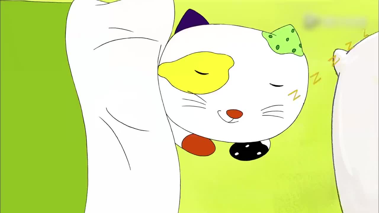 大耳朵图图小猫也爱美,图图给它剪胡子,小猫不理图图了