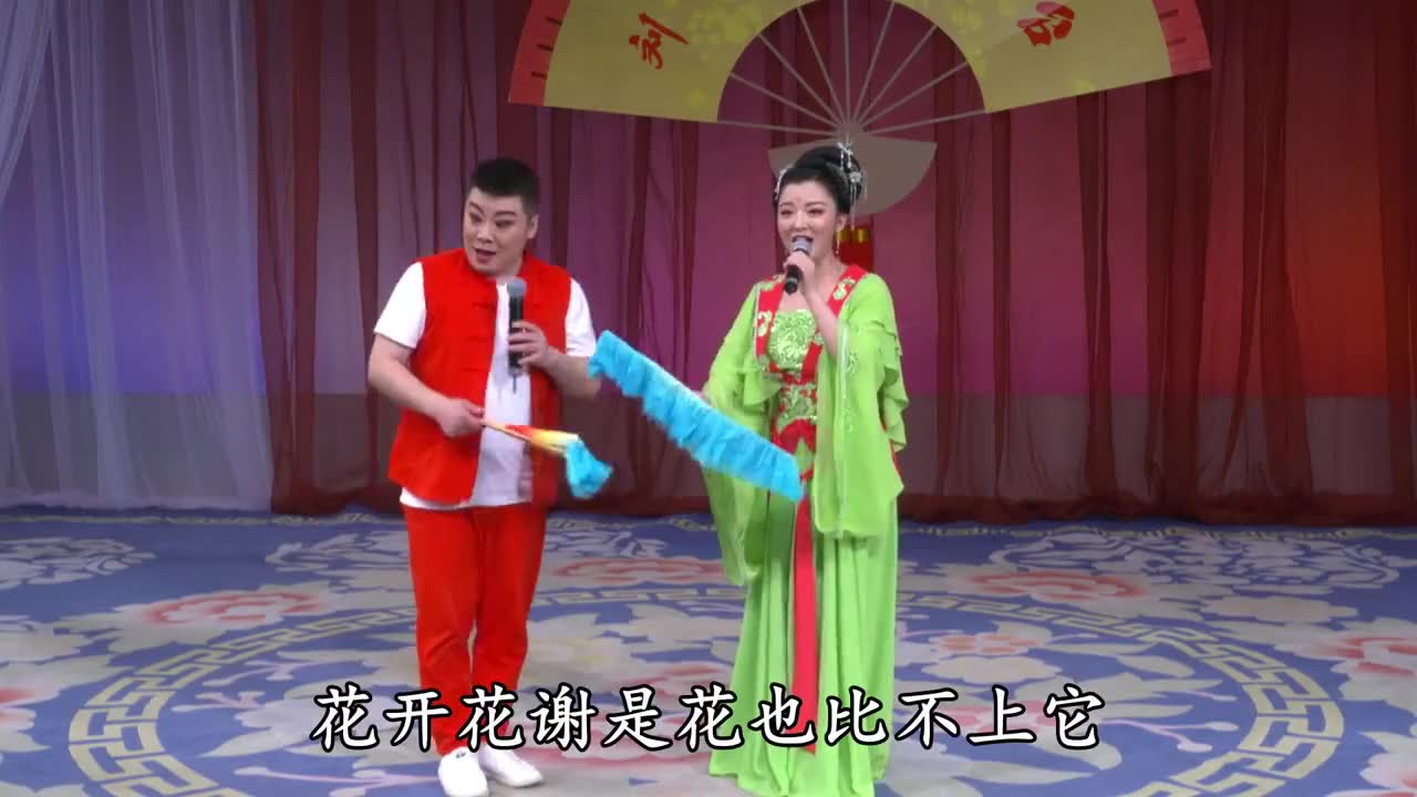 赵家班东北传统二人转:《茉莉花》小帽!演员:董大伟,董明珠 app打开