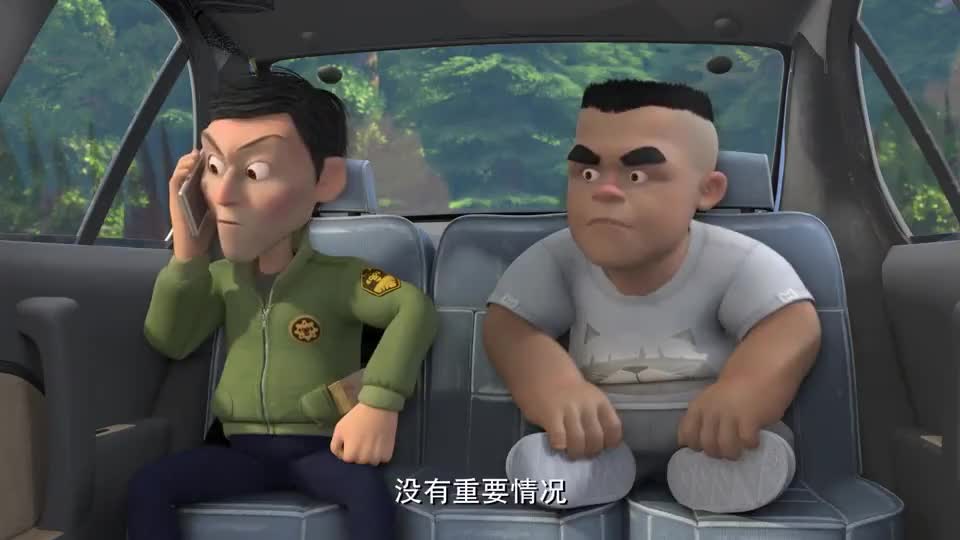 熊出没二狗心真是大没有降落伞还敢从飞机上往下跳