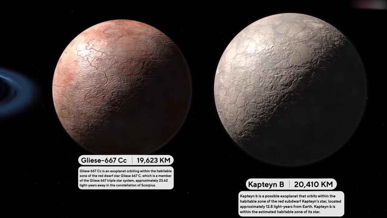 遨游宇宙——红矮星的行星世界,一帧帧都可以当壁纸了
