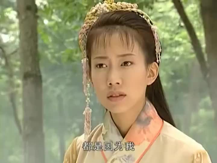 聂风在秦霜的坟前忏悔,丁宁突然出现言语相激,还用剑刺向聂风