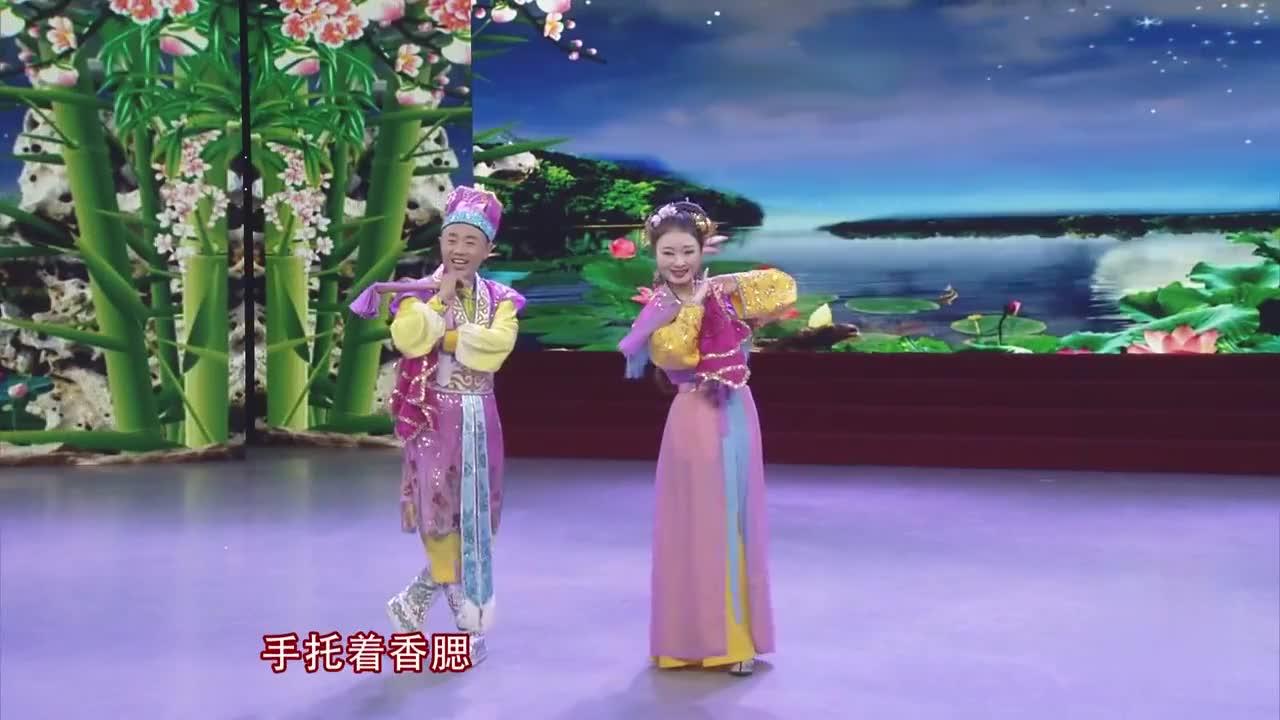 李淑静,张涛二人转小帽《大将名五更》,场面一度失去控制