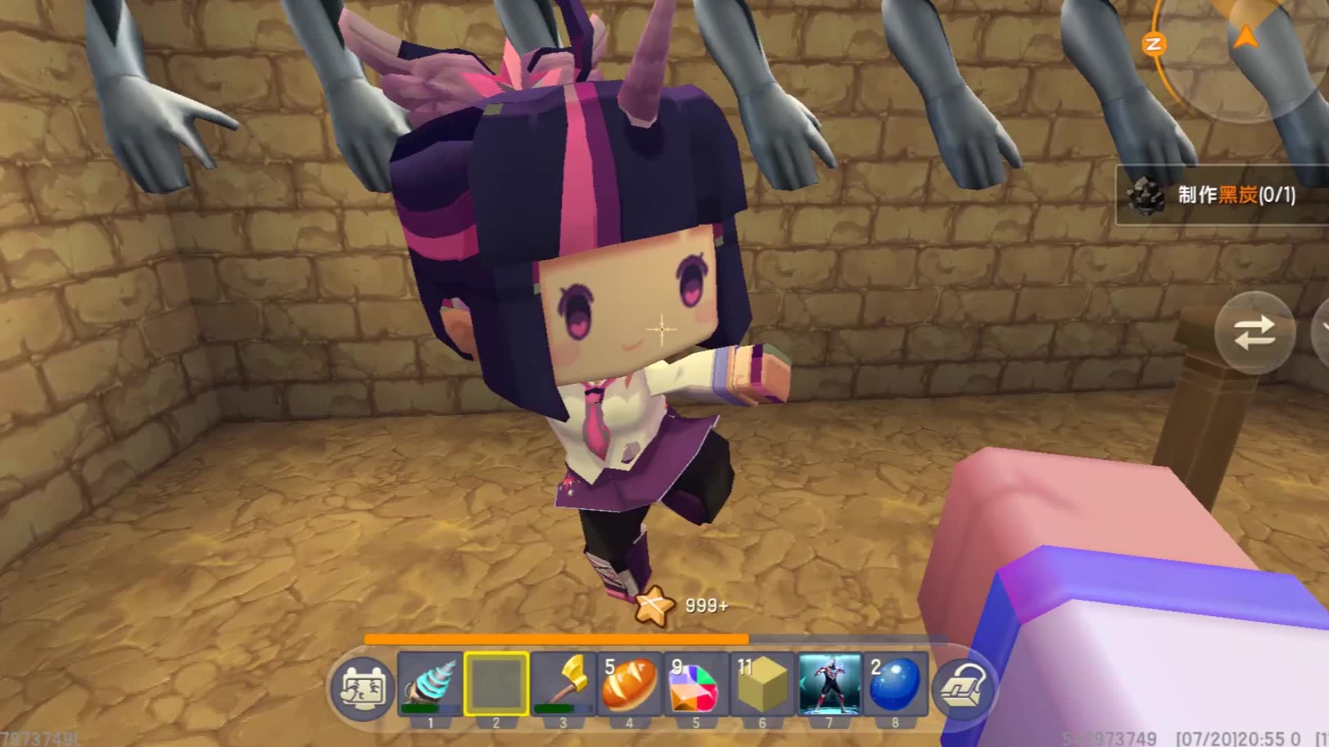 迷你世界:沙漠老头的家真特别,还有一个小紫悦