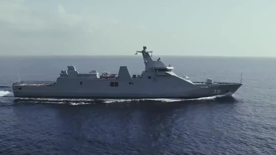 实拍澳大利亚皇家海军霍巴特驱逐舰海试,了解一下