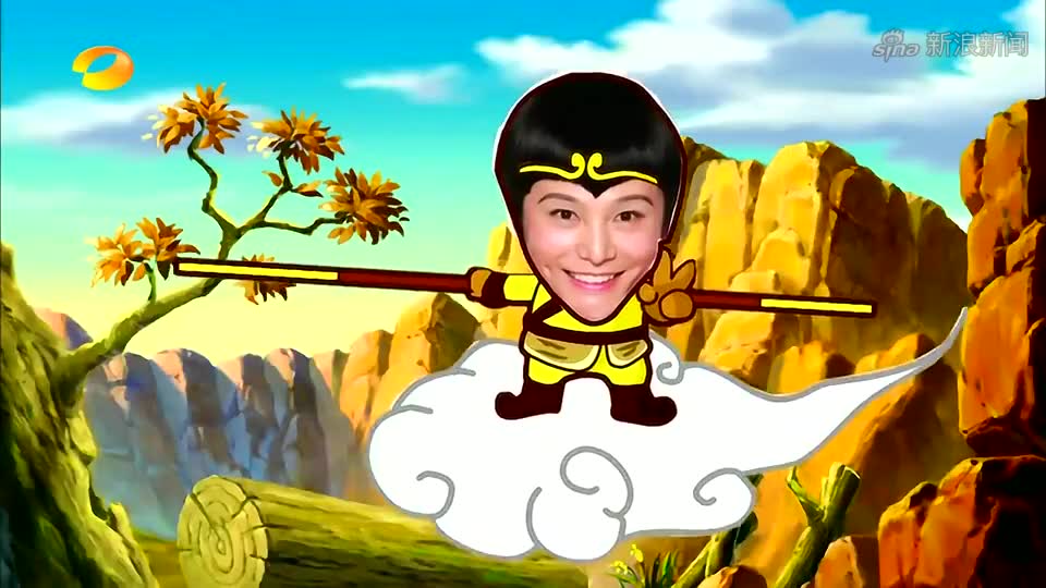 孙坚表演翻车现场,造型神似孙悟空,画面太美不敢看