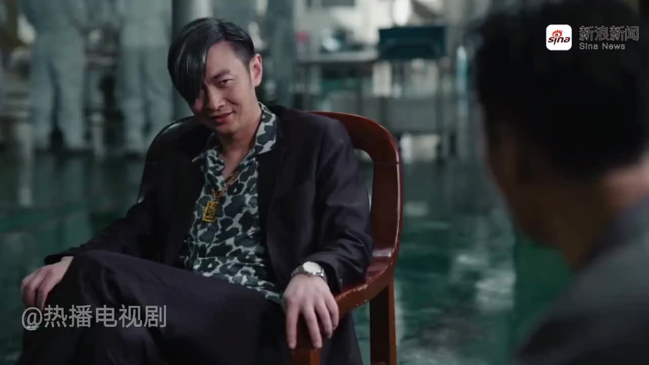 《黑白禁区》第十二集,谭小四上线,而且带着bgm上场