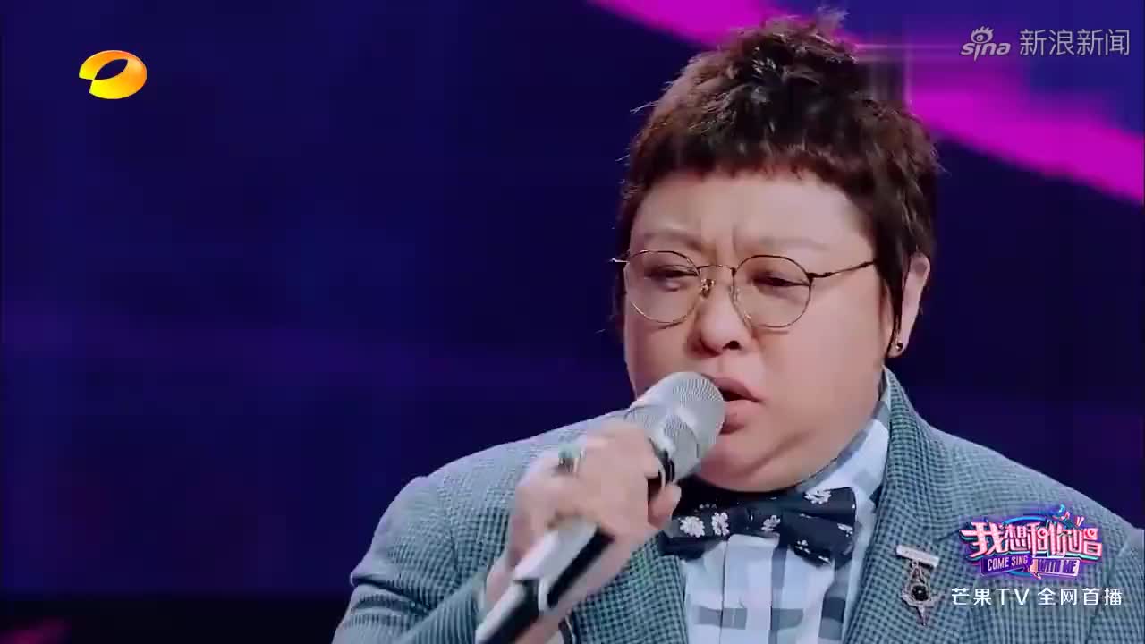 口哨哥竟敢挑战韩红,现场表演《九儿》,台下金志文听了想上厕所